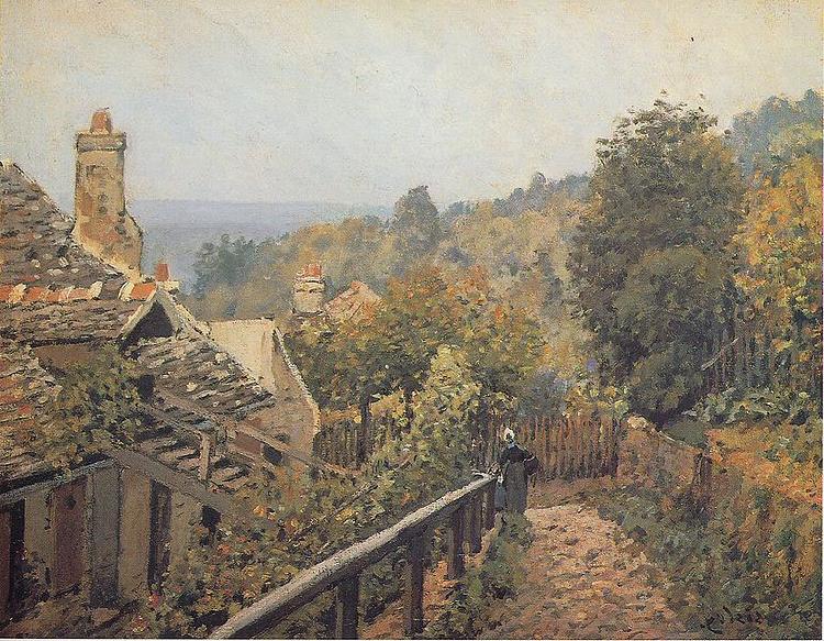 Alfred Sisley Sentier de la Mi cote, Louveciennes